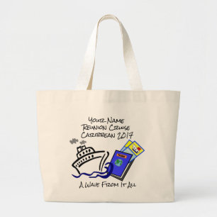 Cruise Themed Jumbo Tote Bag