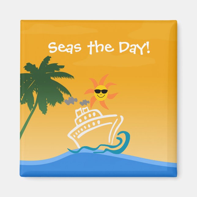 Cruise Themed Magnet (Front)