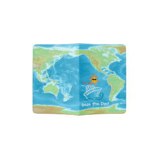 Cruise Themed Passport Holder - Seas the Day!