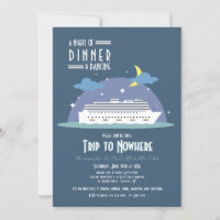 Cruise to Nowhere Invitation