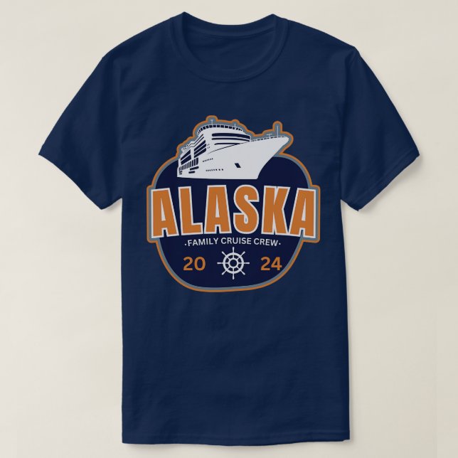 Cruise Trip To Alaska 2024 TShirt (Design Front)