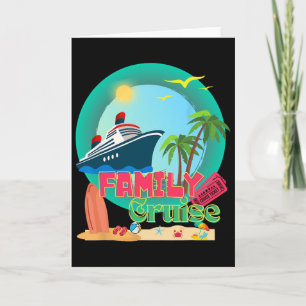 Cruise Vacation 2025 Family Vacation Twinning Matc Card