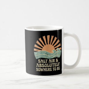 Cruise vacation beach waves design coffee mug