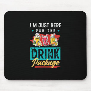 Cruise Vacation Funny Drinking Tail Party Shirt 4 Mouse Pad
