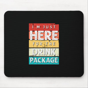 Cruise Vacation Funny Drinking Tail Party Shirt 9 Mouse Pad