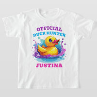 Cruise Vacation Official Duck Hunter T-Shirt Kids