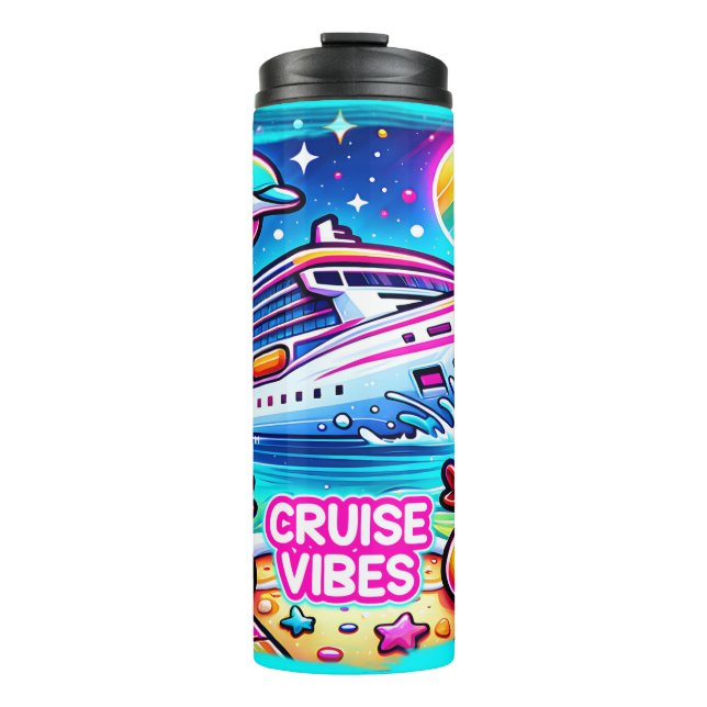 Cruise Vibes Cruising Ducks Tumbler (Front)