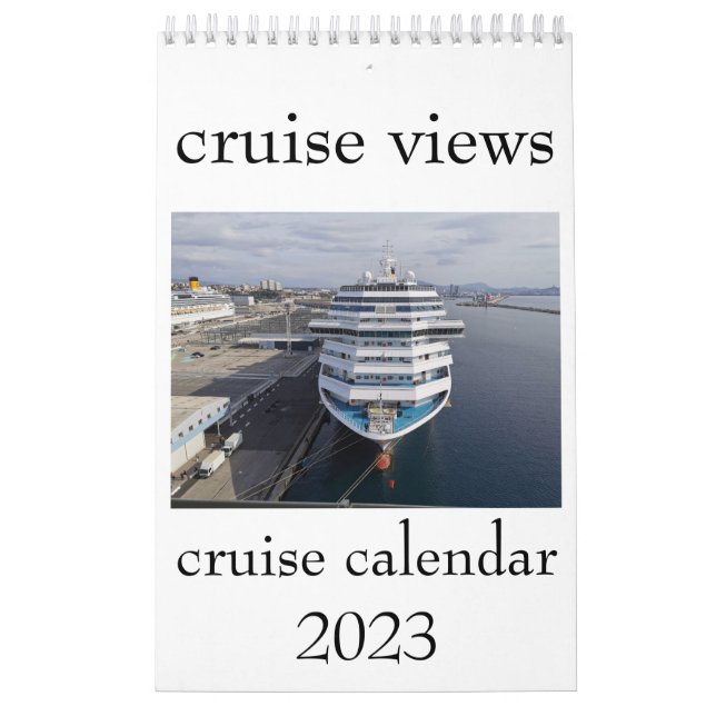 Cruise views calendar (Cover)