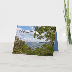 Cruise wish for great vacation trip card