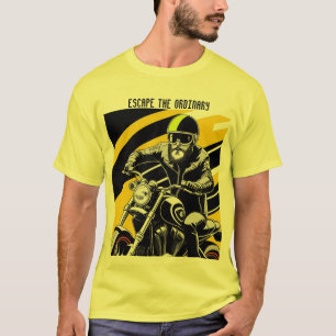 Cruiser Motorcycle Graphic For Bikers And Riders T-Shirt