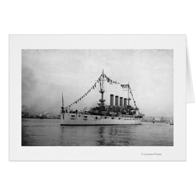 Cruiser Washington anchored in Seattle Harbour (Front Horizontal)