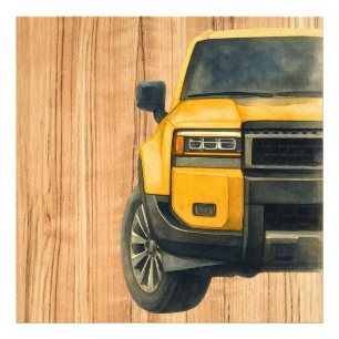 Cruiser Wood Photo Print