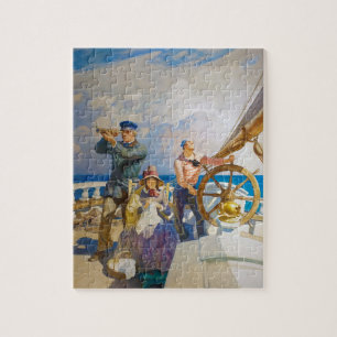 Cruises by Newell Convers Wyeth Jigsaw Puzzle