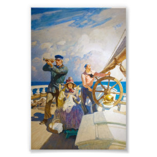 Cruises by Newell Convers Wyeth Photo Print