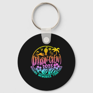 Cruisin Crew 2025 Cruise Family Friends Vacation M Key Ring