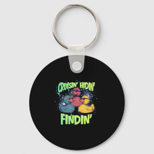 Cruisin Hidin Findin Cruise Duck Bootleg Sungles F Key Ring