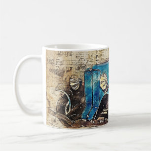 Cruisin’ into Caffeine Coffee Mug