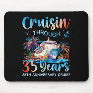 Cruisin Through 35 Years 35th Anniversary Cruise T Mouse Pad