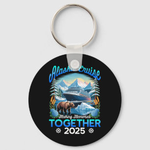 Cruisin Together Alaska 2025 Alaska Cruise Family  Key Ring