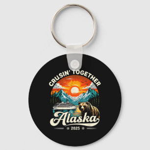 Cruisin Together Alaska 2025 Cruise Family Trip  Key Ring