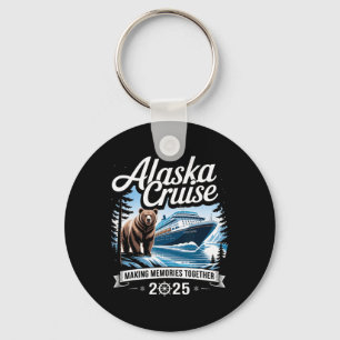 Cruisin Together Alaska 2025 Family Friend Alaska  Key Ring