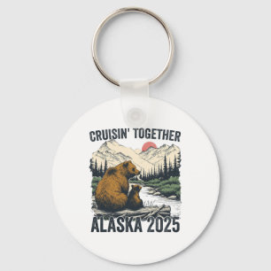 Cruisin Together Alaska 2025 Family Friend Alaska Key Ring