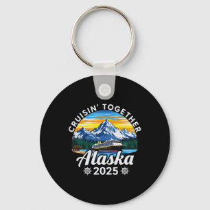 Cruisin Together Alaska 2025 Family Friend Alaska Key Ring