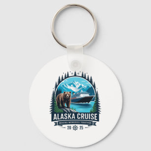 Cruisin Together Alaska 2025 Family Friend Alaska  Key Ring