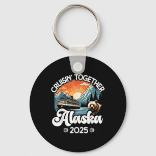 Cruisin Together Alaska 2025 Family Friend Alaska  Key Ring