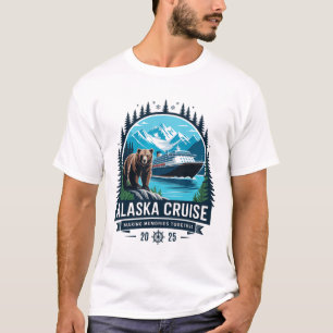 Cruisin Together Alaska 2025 Family Friend Alaska  T-Shirt