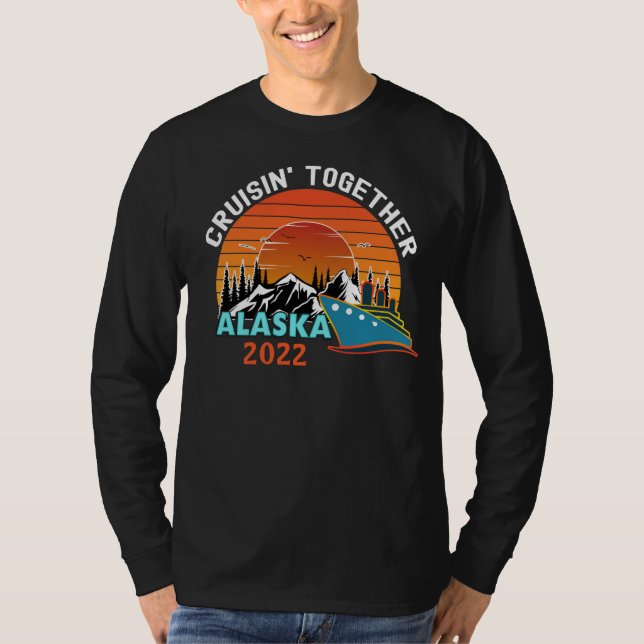 Cruisin Together Alaska Travel Vacation Matching  T-Shirt (Front)
