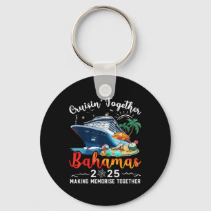Cruisin Together Bahamas Vacation Beach 2025 Memor Key Ring