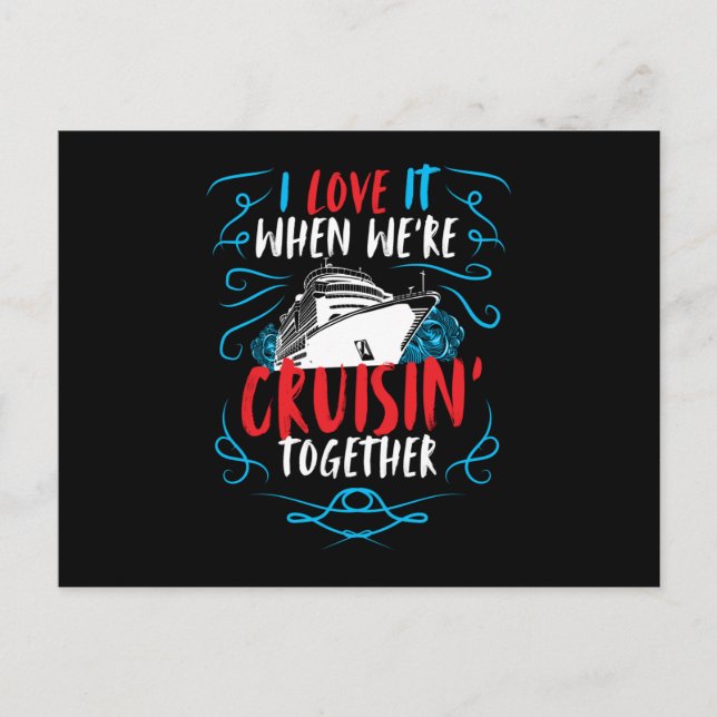 Cruisin Together Cruise Ship Postcard (Front)