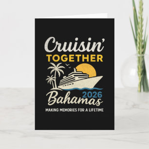 Cruisin’ Together Hamas 2026 Family Vacation Cruis Card