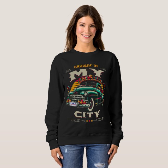 Cruisin' USA Women's sweatshirt (Front Full)