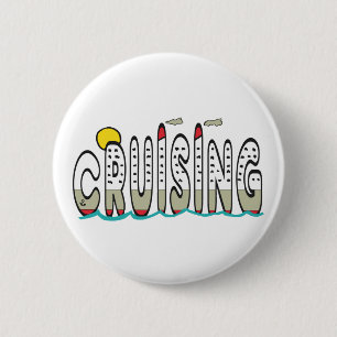 Cruising 6 Cm Round Badge