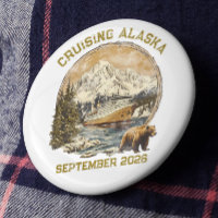 Cruising Alaska Retro Distressed Ship Embarkation 