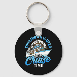Cruising Boat Countdown Is Over It's Cruise Time C Key Ring