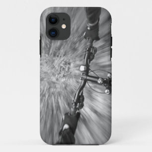 Cruising down a buff section of singletrack Case-Mate iPhone case