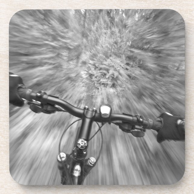 Cruising down a buff section of singletrack coaster (Front)