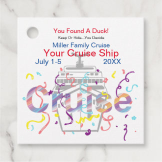 Cruising Duck Tag