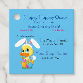 Cruising Duck Tags for Easter