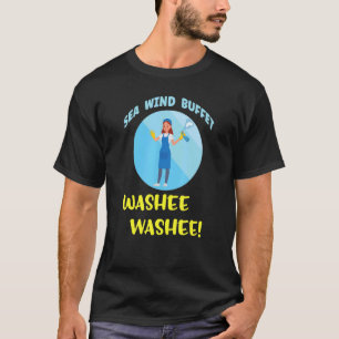 Cruising Family Cruise Buffet Washee Washee Saniti T-Shirt