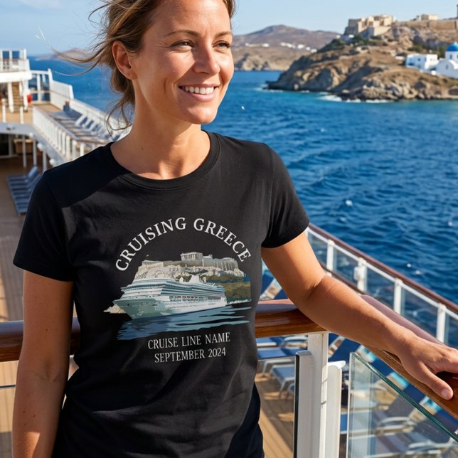Cruising Greece Acropolis Athens Greek T-Shirt (Creator Uploaded)