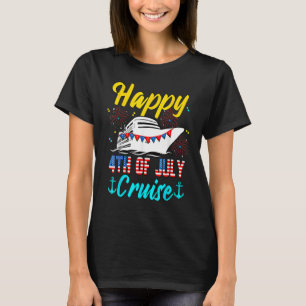 Cruising Happy 4th Of July Cruise T-Shirt