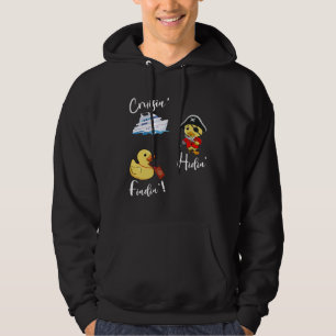 Cruising Hiding Finding Rubber Ducks Passport Scav Hoodie