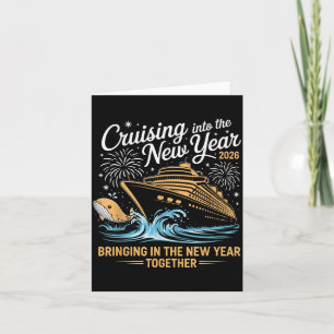 Cruising Into 2026 New Years Eve Party Cruise Fami Card