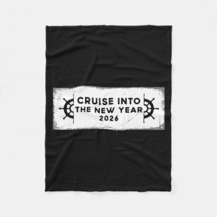 Cruising Into 2026 New Years Eve Party Favors Fami Fleece Blanket