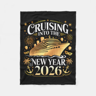 Cruising Into 2026 New Years Eve Party Favors Fami Fleece Blanket
