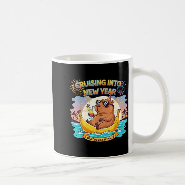 Cruising Into 2026 New Years Eve Party Matching Fa Coffee Mug (Right)